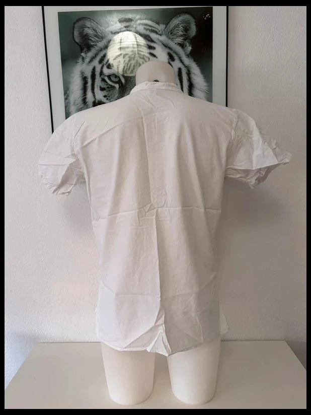 Blusa feminina bordada branca 100% algodão - Estilo boêmio - Tamanho M – photo 5
